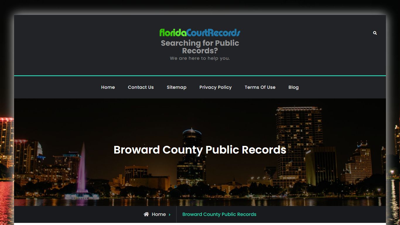Broward County Public Records