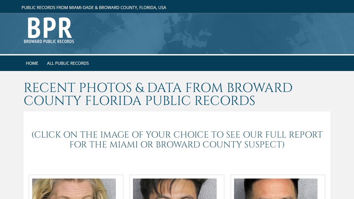 Broward Public Records - Broward County FLA | Photos Of People In ...